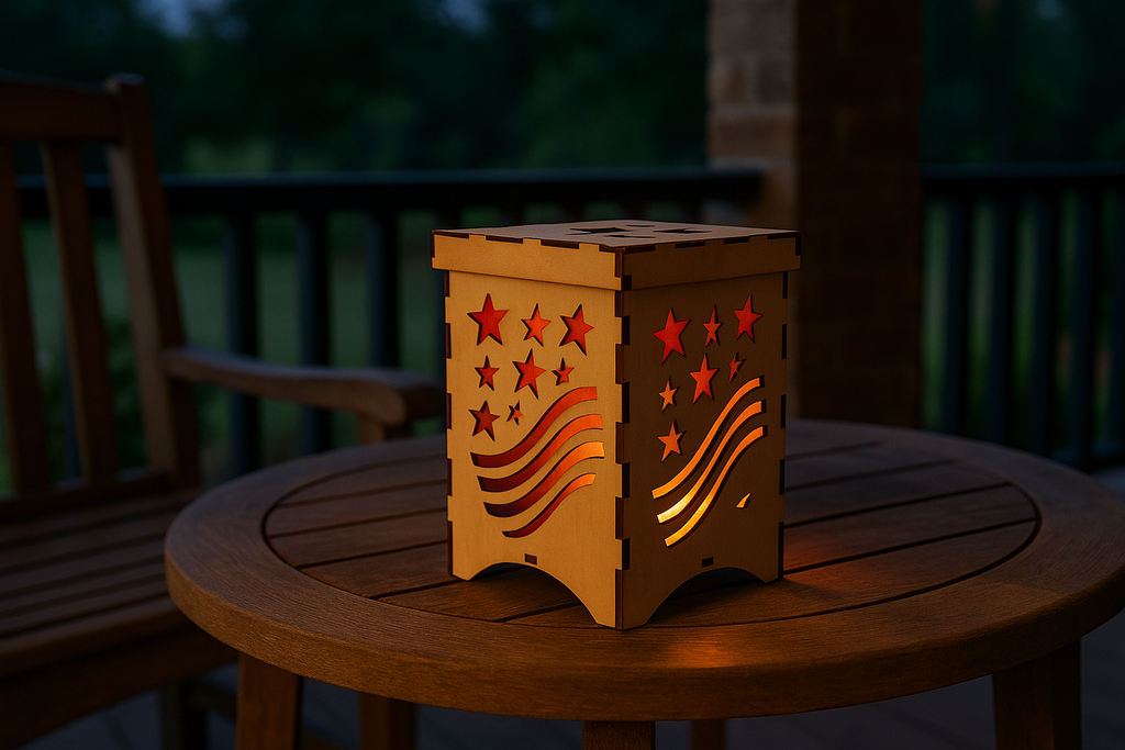 Lantern - American Flag