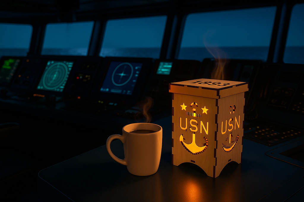 Lantern - USN Navy Chief's Anchor