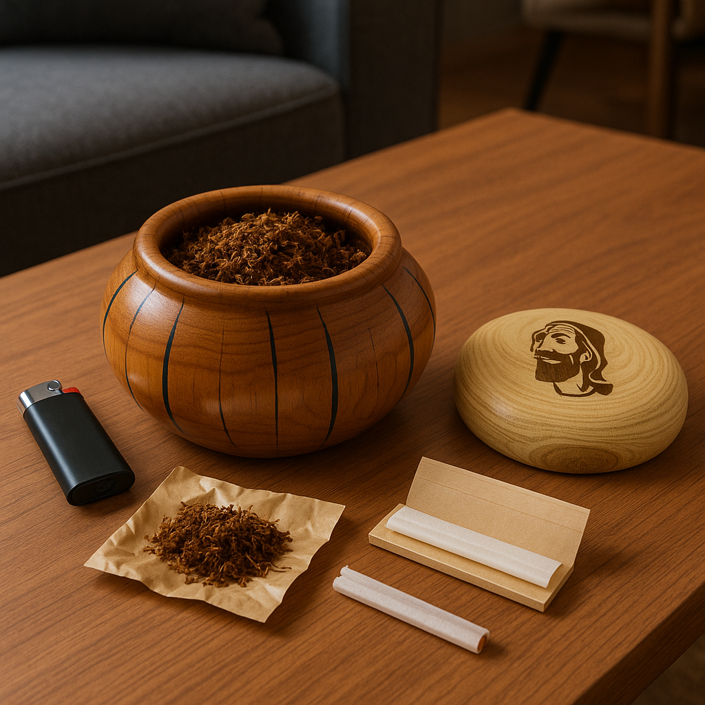 Bowl - Wooden Elm bowl with Hackberry lid