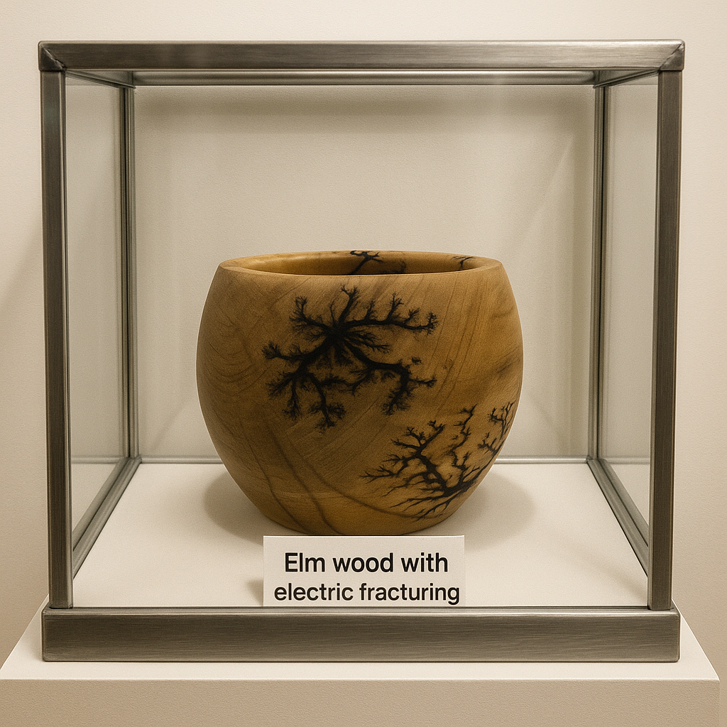 Bowl - Wooden Elm, Fractured