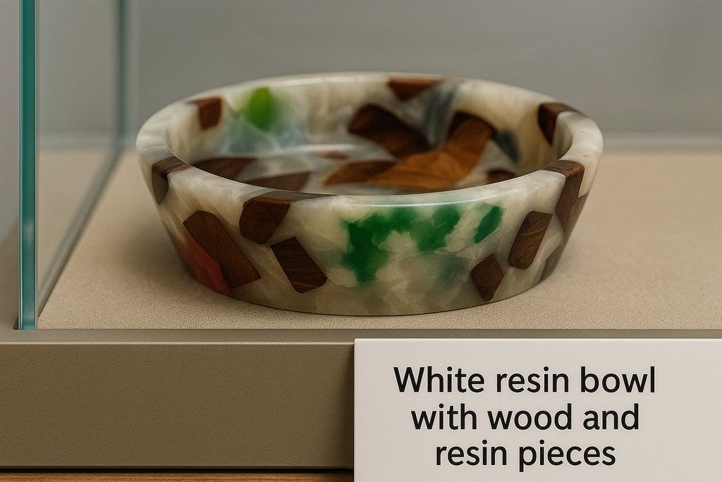 Bowl - White resin