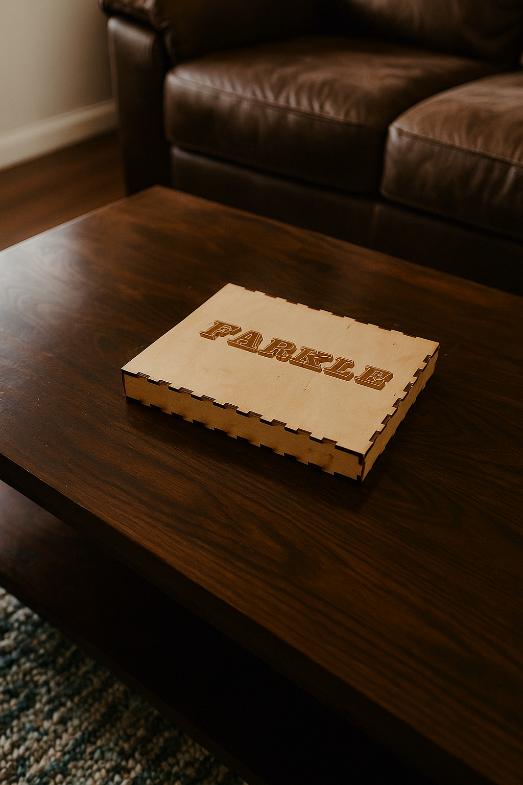 Game - Farkle travel set - Black scoreboard