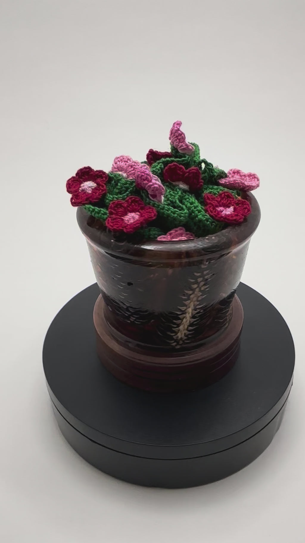 Coasters and Coaster holder - Red