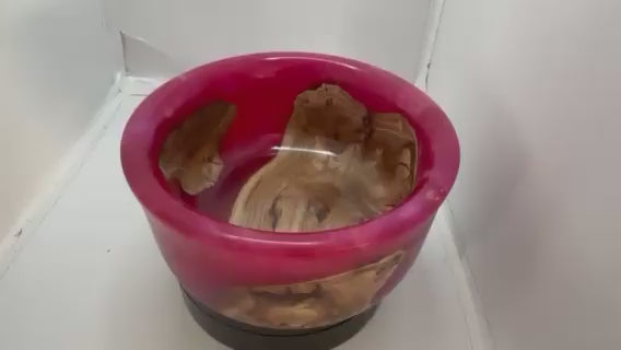 Bowl - Red resin