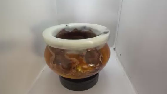 Bowl - Orange resin